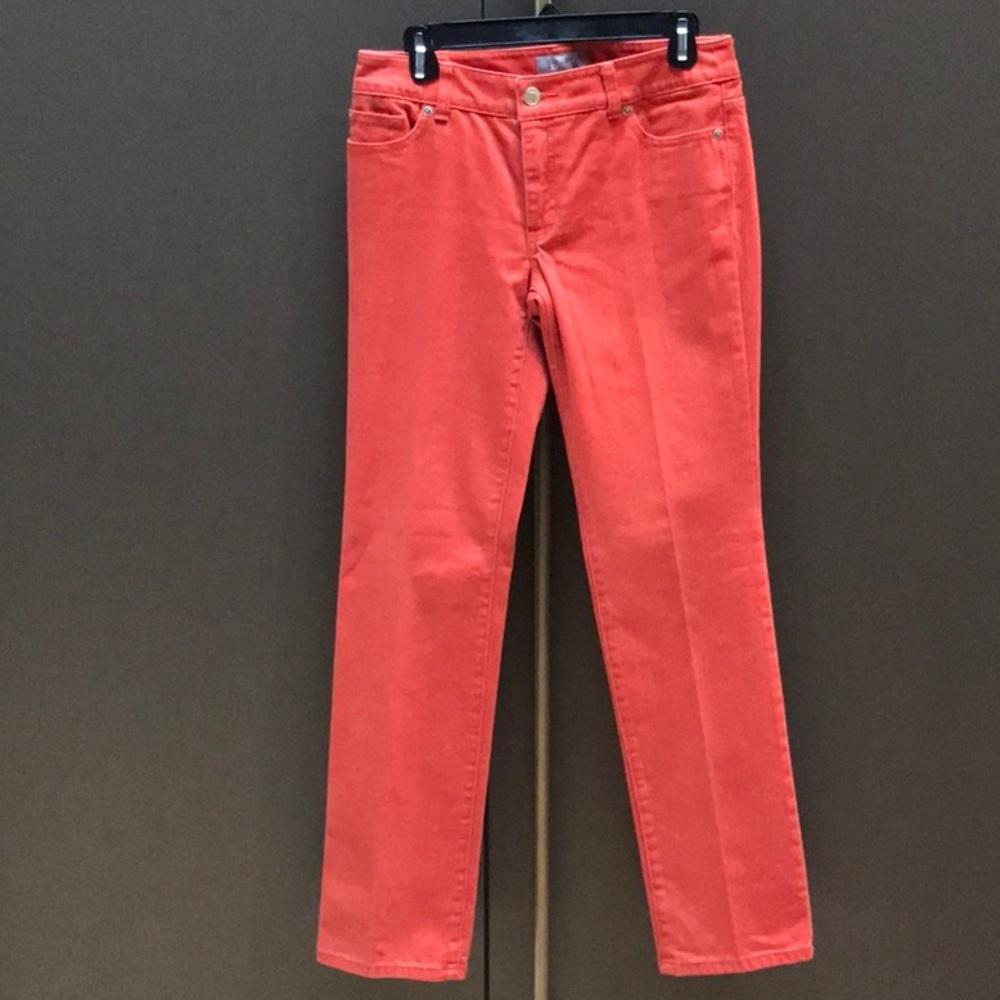 Chico’s So Slimming Pumpkin Jeans